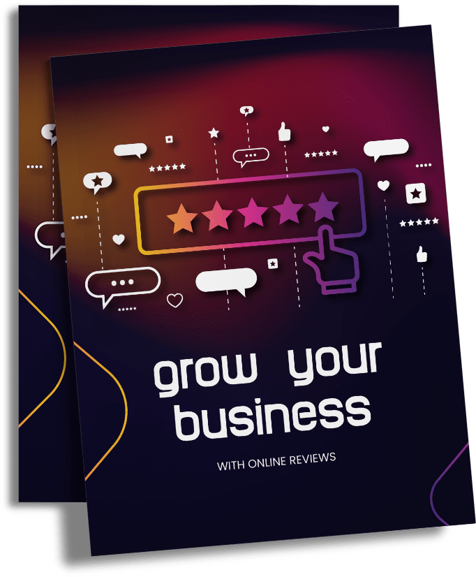 Cover mockup of "Grow Your Business Online With Online Reviews"